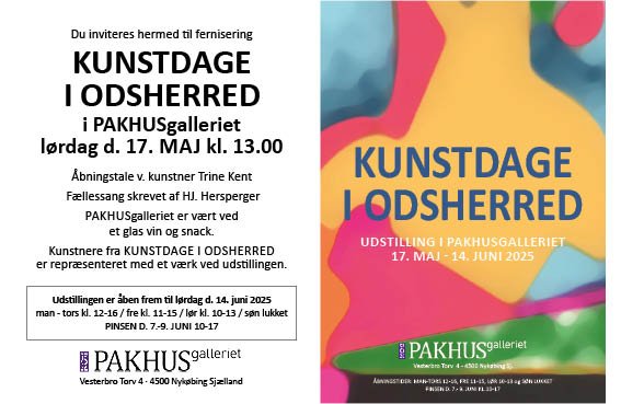 Kunst i pinsen/ PakhusGalleriet